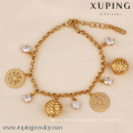 71706 Xuping Fashion Woman Bracelet with Gold Plated